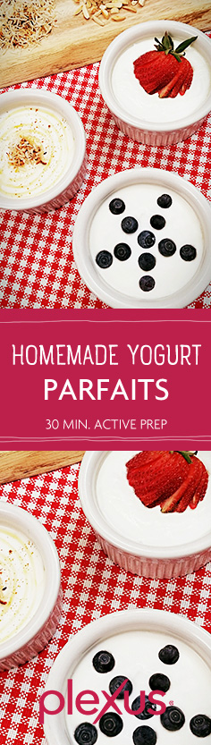 A kid-friendly, adult-loving recipe you can make with the whole fam! This homemade yogurt parfait recipe provides the ultimate gut health and nutrients. 