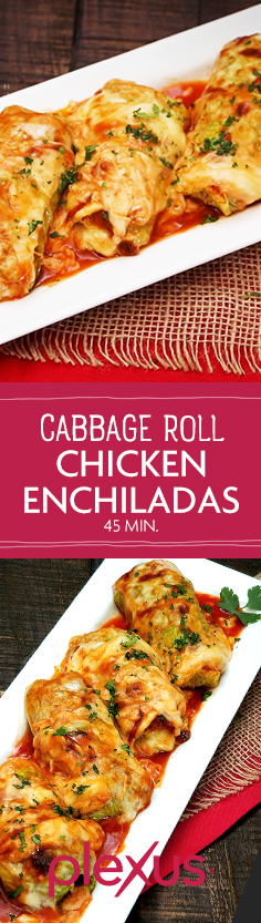 A simply healthy and delicious cabbage roll chicken recipe the whole fam will love. Filled with flavorful chicken for a wholesome meal.